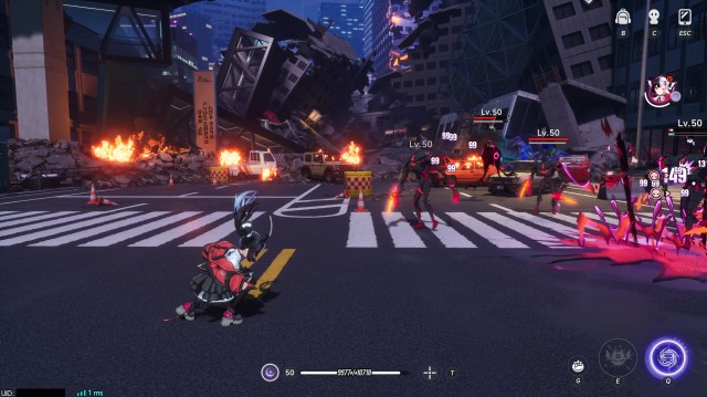 NTEのゲームプレイ画像