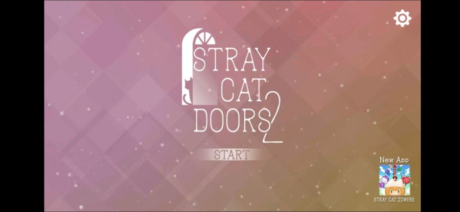 迷い猫の旅2-Stray Cat Doors2-のタイトル画面