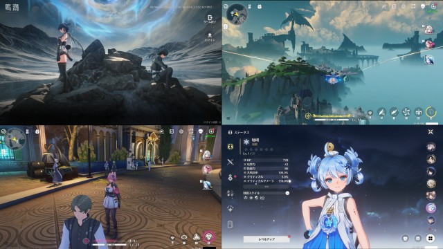 PC用RPG「鳴潮」のスクリーンショット