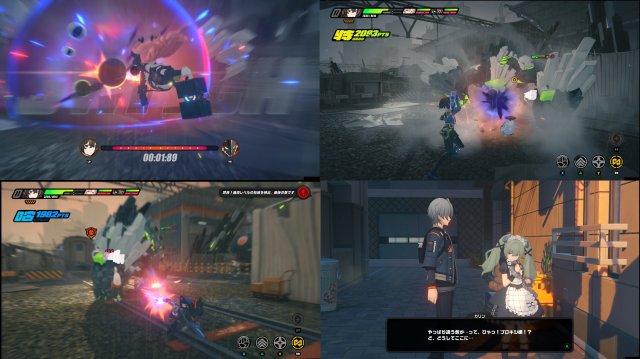 ゼンレスゾーンゼロのゲームプレイ画像